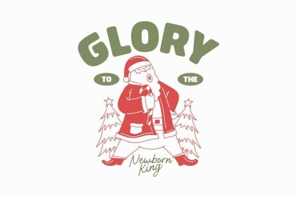 Glory to the Newborn Kings Jesus T-shirt Graphics Review