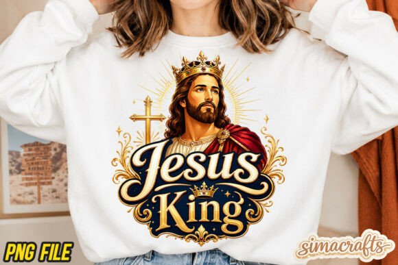Jesus PNG Graphics for T-Shirt Designs: Faith-Inspired Branding with Visual Impact