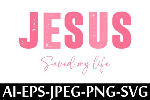Jesus Saved My Life T-Shirt Design Graphics Review