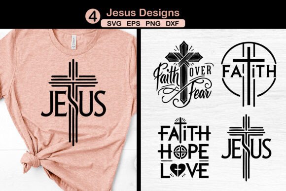 Jesus SVGs: Faith-Inspired Graphics for Crafts & Creative Projects