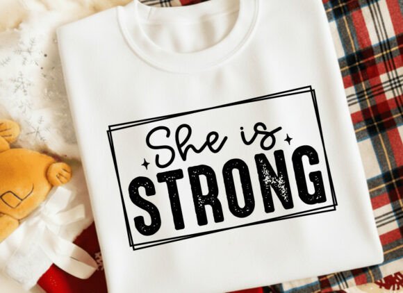 She is Strong Christian T-Shirt Design Review