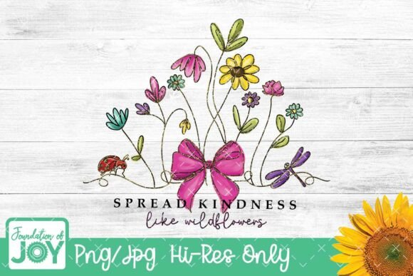 Spread Kindness Png, Gold Brushstroke Graphics for T-Shirts