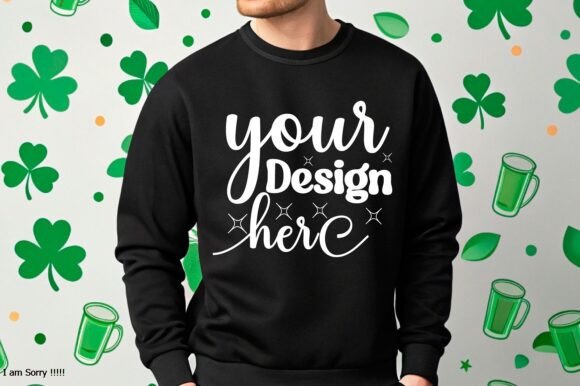St. Patrick's Day Men T-Shirt Mockup 18 – Graphics for Real Product Mockups
