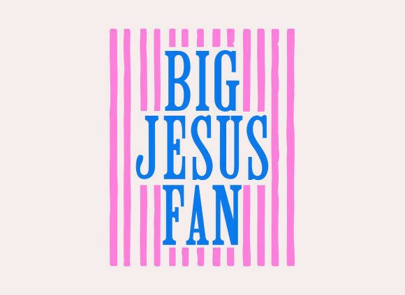 Striped Big Jesus Fan SVG PNG: A Designer’s Honest Take